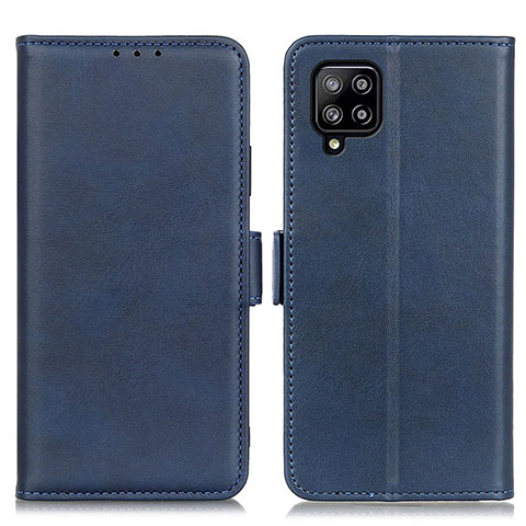 Funda de Cuero Cartera con Soporte Carcasa M15L para Samsung Galaxy A22 4G Azul