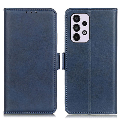 Funda de Cuero Cartera con Soporte Carcasa M15L para Samsung Galaxy A33 5G Azul