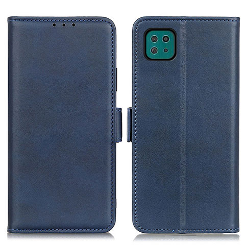 Funda de Cuero Cartera con Soporte Carcasa M15L para Samsung Galaxy F42 5G Azul