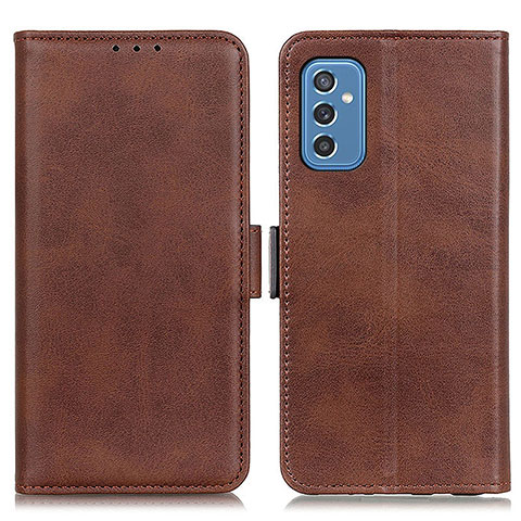 Funda de Cuero Cartera con Soporte Carcasa M15L para Samsung Galaxy M52 5G Marron