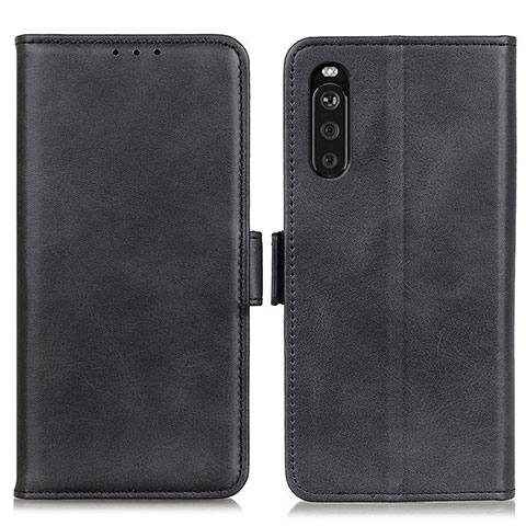 Funda de Cuero Cartera con Soporte Carcasa M15L para Sony Xperia 10 III Negro