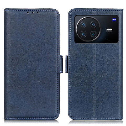 Funda de Cuero Cartera con Soporte Carcasa M15L para Vivo X Note Azul