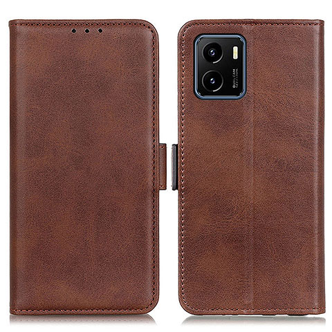 Funda de Cuero Cartera con Soporte Carcasa M15L para Vivo Y32t Marron