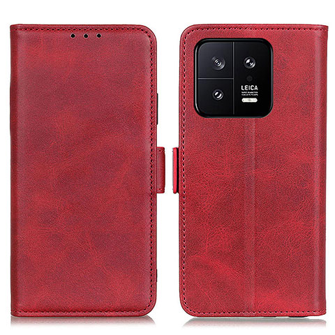 Funda de Cuero Cartera con Soporte Carcasa M15L para Xiaomi Mi 13 Pro 5G Rojo