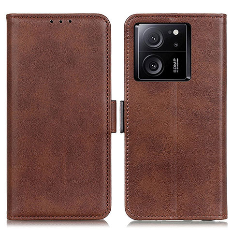 Funda de Cuero Cartera con Soporte Carcasa M15L para Xiaomi Mi 13T 5G Marron