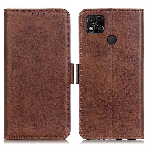 Funda de Cuero Cartera con Soporte Carcasa M15L para Xiaomi POCO C3 Marron