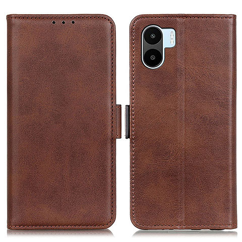 Funda de Cuero Cartera con Soporte Carcasa M15L para Xiaomi Poco C50 Marron