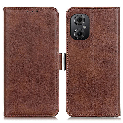 Funda de Cuero Cartera con Soporte Carcasa M15L para Xiaomi Poco M4 5G Marron