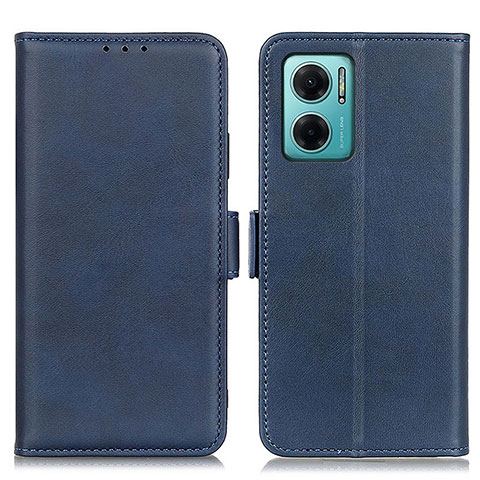 Funda de Cuero Cartera con Soporte Carcasa M15L para Xiaomi Redmi 10 5G Azul