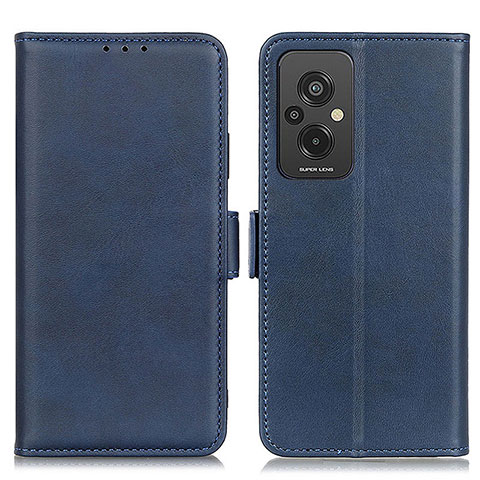 Funda de Cuero Cartera con Soporte Carcasa M15L para Xiaomi Redmi 11 Prime 4G Azul