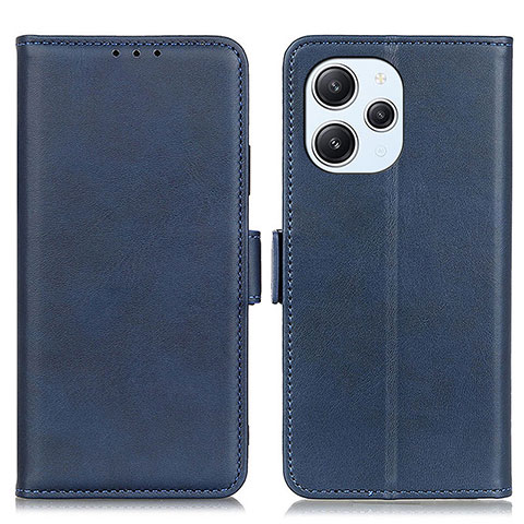 Funda de Cuero Cartera con Soporte Carcasa M15L para Xiaomi Redmi 12 4G Azul