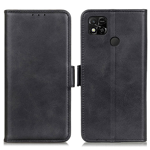 Funda de Cuero Cartera con Soporte Carcasa M15L para Xiaomi Redmi 9C NFC Negro