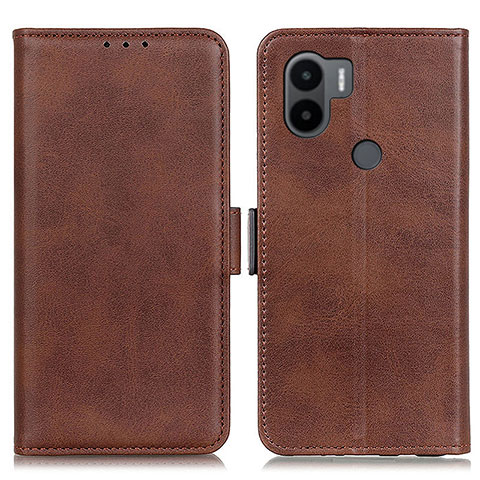 Funda de Cuero Cartera con Soporte Carcasa M15L para Xiaomi Redmi A1 Plus Marron