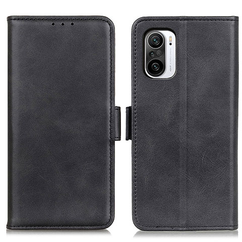 Funda de Cuero Cartera con Soporte Carcasa M15L para Xiaomi Redmi K40 5G Negro