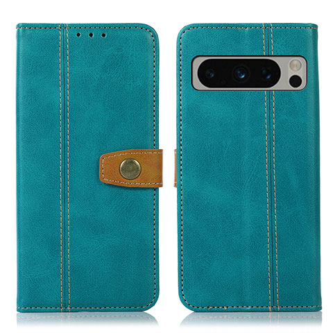 Funda de Cuero Cartera con Soporte Carcasa M16L para Google Pixel 8 Pro 5G Verde