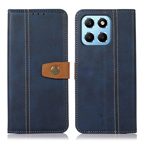 Funda de Cuero Cartera con Soporte Carcasa M16L para Huawei Honor X6 5G Azul