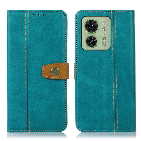 Funda de Cuero Cartera con Soporte Carcasa M16L para Motorola Moto Edge (2023) 5G Verde