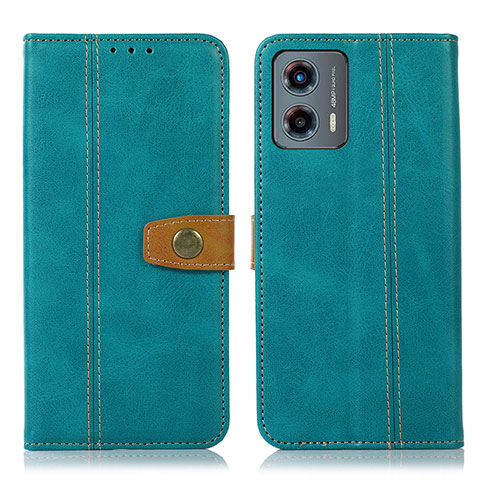 Funda de Cuero Cartera con Soporte Carcasa M16L para Motorola Moto G 5G (2023) Verde