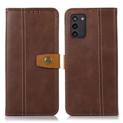 Funda de Cuero Cartera con Soporte Carcasa M16L para Nokia G100 Marron