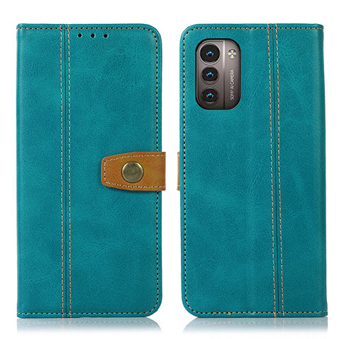 Funda de Cuero Cartera con Soporte Carcasa M16L para Nokia G11 Verde