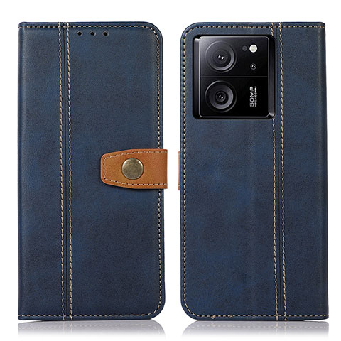 Funda de Cuero Cartera con Soporte Carcasa M16L para Xiaomi Mi 13T 5G Azul