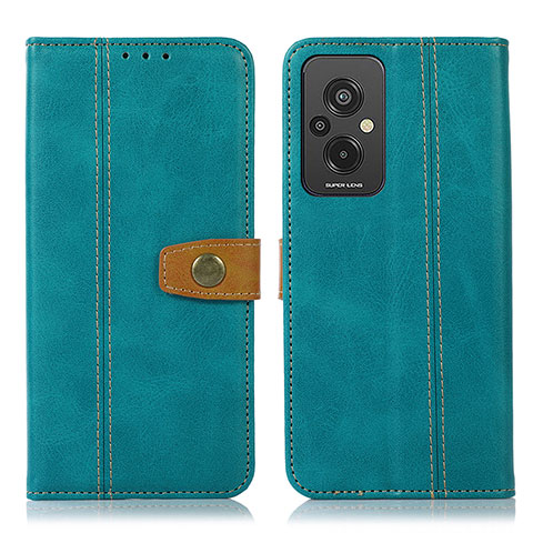 Funda de Cuero Cartera con Soporte Carcasa M16L para Xiaomi Redmi 11 Prime 4G Verde