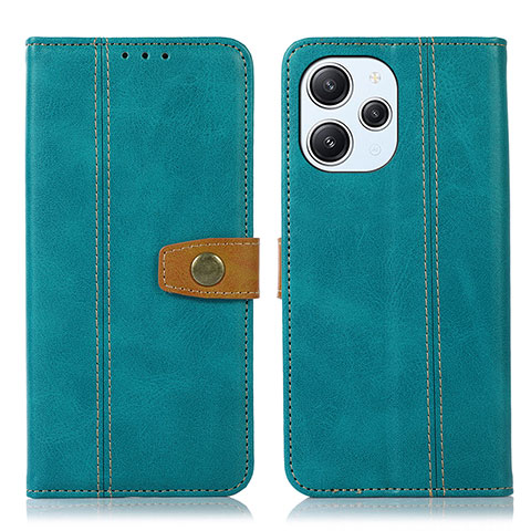 Funda de Cuero Cartera con Soporte Carcasa M16L para Xiaomi Redmi 12 4G Verde