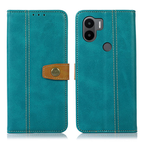 Funda de Cuero Cartera con Soporte Carcasa M16L para Xiaomi Redmi A1 Plus Verde