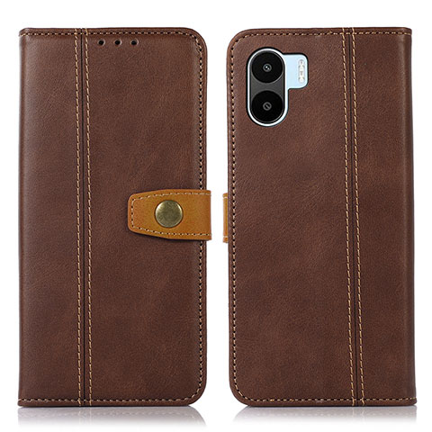 Funda de Cuero Cartera con Soporte Carcasa M16L para Xiaomi Redmi A2 Plus Marron