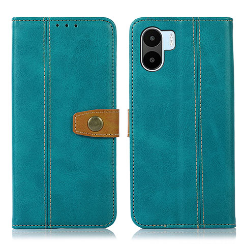 Funda de Cuero Cartera con Soporte Carcasa M16L para Xiaomi Redmi A2 Verde