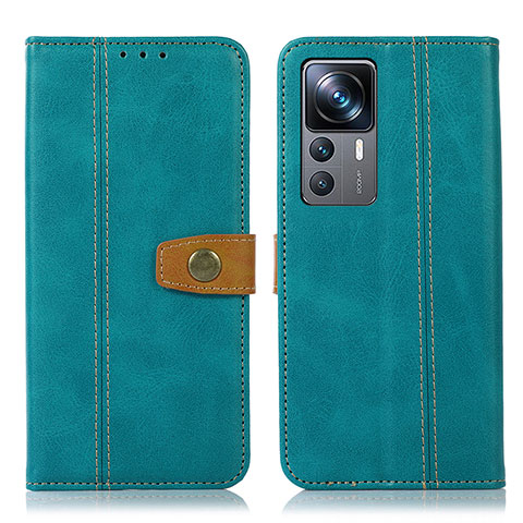 Funda de Cuero Cartera con Soporte Carcasa M16L para Xiaomi Redmi K50 Ultra 5G Verde