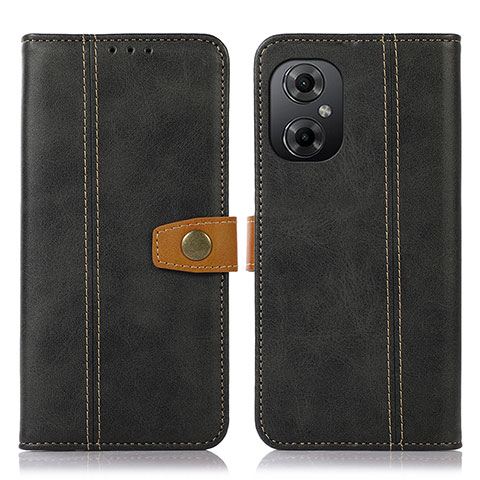 Funda de Cuero Cartera con Soporte Carcasa M16L para Xiaomi Redmi Note 12R Pro 5G Negro