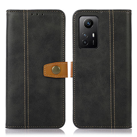 Funda de Cuero Cartera con Soporte Carcasa M16L para Xiaomi Redmi Note 12S Negro