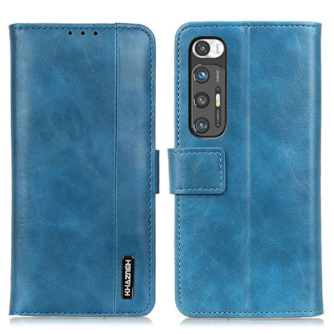 Funda de Cuero Cartera con Soporte Carcasa ML11 para Xiaomi Mi 10S 5G Azul