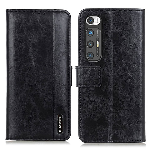 Funda de Cuero Cartera con Soporte Carcasa ML11 para Xiaomi Mi 10S 5G Negro