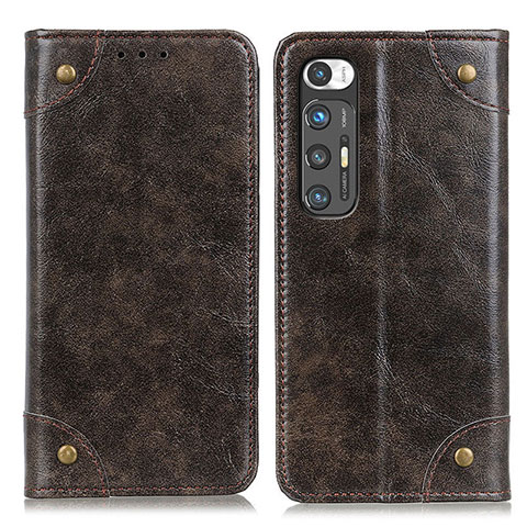 Funda de Cuero Cartera con Soporte Carcasa ML4 para Xiaomi Mi 10S 5G Bronze