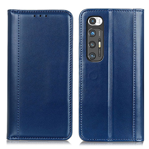 Funda de Cuero Cartera con Soporte Carcasa ML5 para Xiaomi Mi 10S 5G Azul