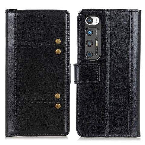 Funda de Cuero Cartera con Soporte Carcasa ML6 para Xiaomi Mi 10S 5G Negro