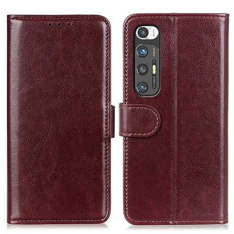 Funda de Cuero Cartera con Soporte Carcasa ML7 para Xiaomi Mi 10S 5G Marron