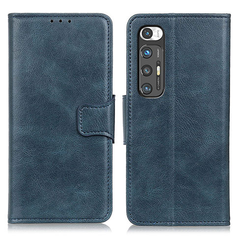 Funda de Cuero Cartera con Soporte Carcasa ML9 para Xiaomi Mi 10S 5G Azul