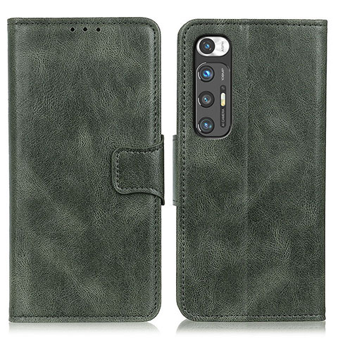 Funda de Cuero Cartera con Soporte Carcasa ML9 para Xiaomi Mi 10S 5G Verde