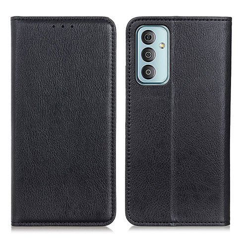 Funda de Cuero Cartera con Soporte Carcasa N01P para Samsung Galaxy F13 4G Negro