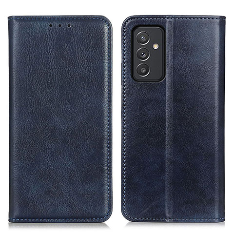 Funda de Cuero Cartera con Soporte Carcasa N01P para Samsung Galaxy M34 5G Azul