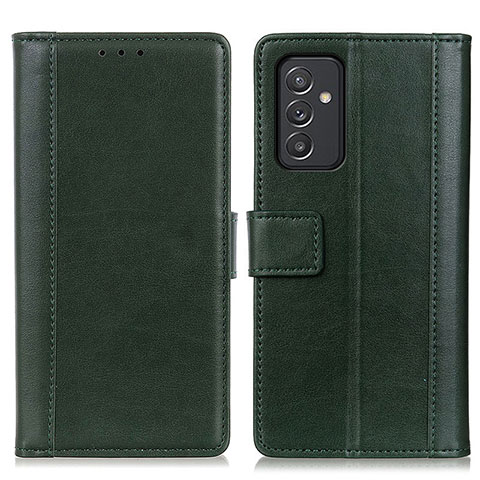 Funda de Cuero Cartera con Soporte Carcasa N02P para Samsung Galaxy A15 4G Verde