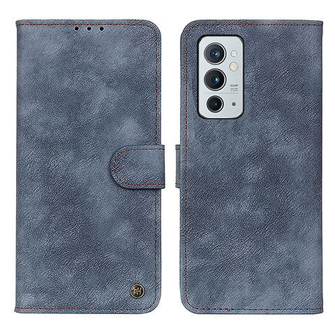 Funda de Cuero Cartera con Soporte Carcasa N03P para OnePlus 9RT 5G Azul