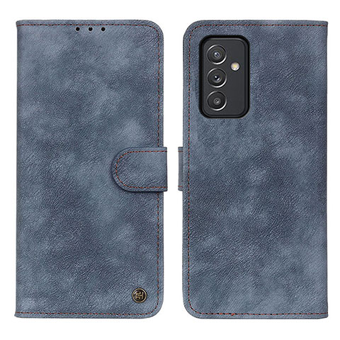 Funda de Cuero Cartera con Soporte Carcasa N03P para Samsung Galaxy A25 5G Azul