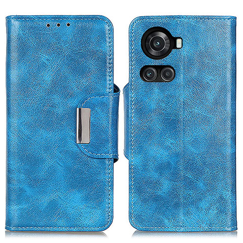 Funda de Cuero Cartera con Soporte Carcasa N04P para OnePlus Ace 5G Azul Cielo