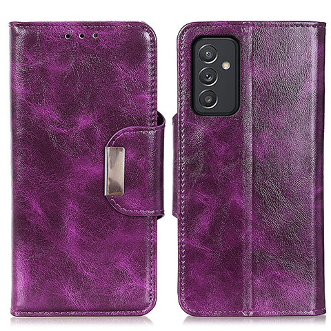 Funda de Cuero Cartera con Soporte Carcasa N04P para Samsung Galaxy A35 5G Morado