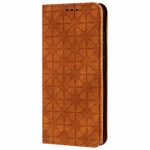 Funda de Cuero Cartera con Soporte Carcasa N06 para Samsung Galaxy Note 20 5G Marron