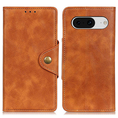 Funda de Cuero Cartera con Soporte Carcasa N06P para Google Pixel 8 5G Marron